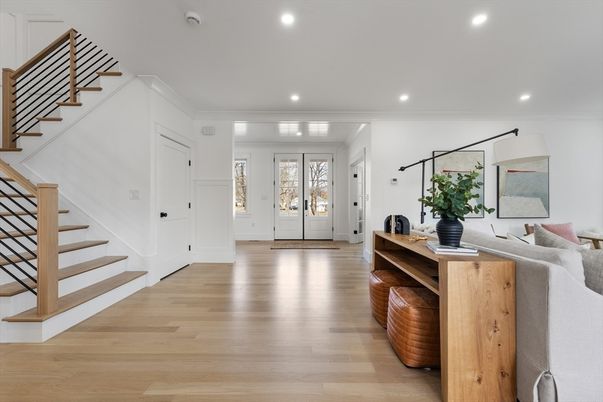 Interior, Recessed Lighting, Wood Texture Flooring