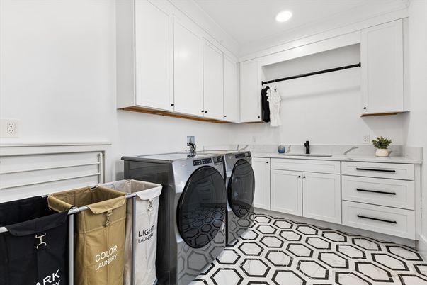 Interior, Recessed Lighting, Washer