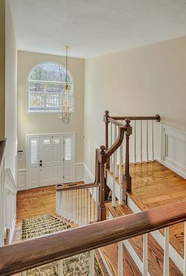 Chandelier, Interior, Wood Texture Flooring