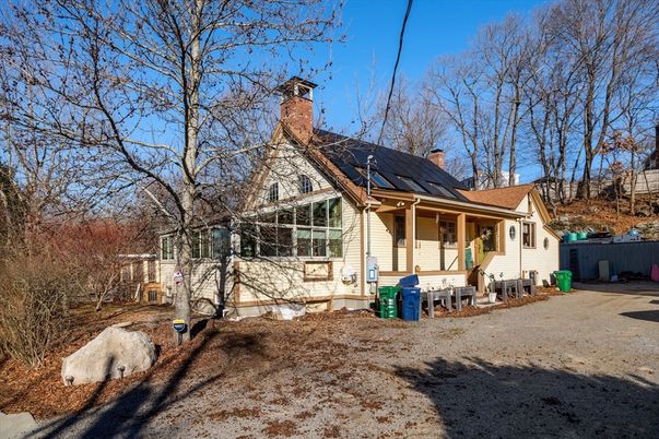 Backyard, Exterior, Solar Panels