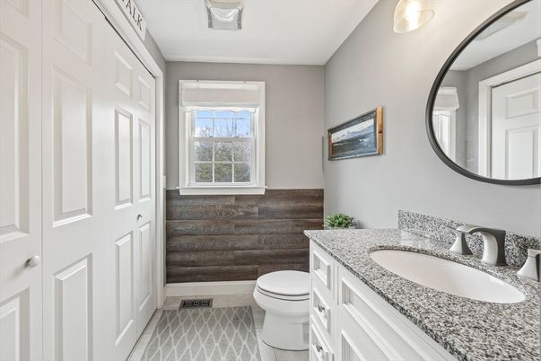 Bathroom, Interior, Wooden Walls