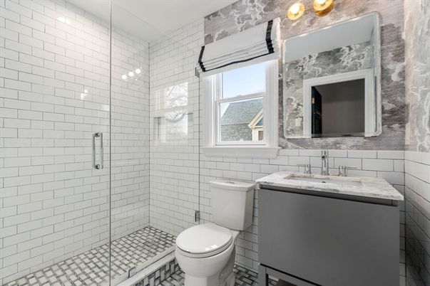 Bathroom, Glass Shower, Interior