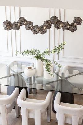 Dining room, Interior, Pendant Lights