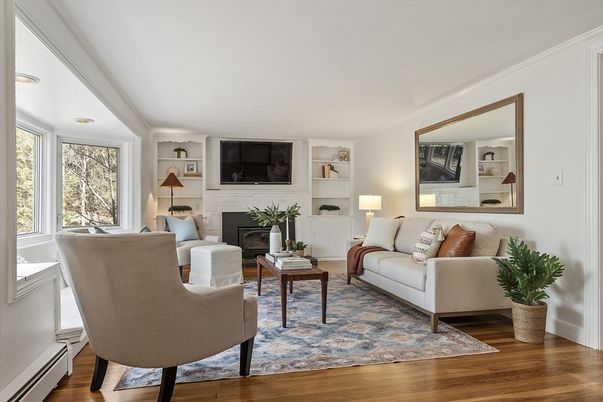 Fireplace, Interior, Living room, Wood Texture Flooring
