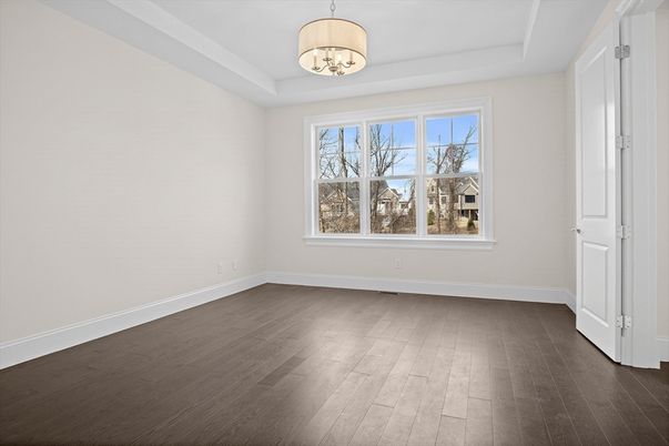 Chandelier, Empty room, Interior, Wood Texture Flooring