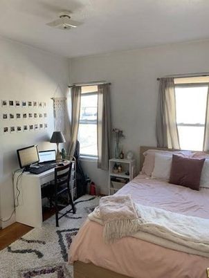 Bedroom, Home Office, Interior, Wood Texture Flooring