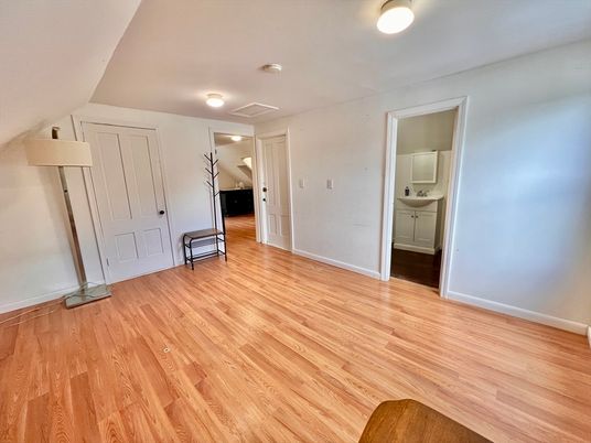 Empty room, Interior, Wood Texture Flooring