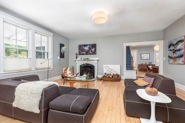 Fireplace, Interior, Living room, Wood Texture Flooring