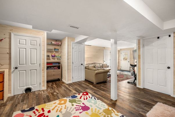 Fitness Equipment, Interior, Wood Texture Flooring, Wooden Walls