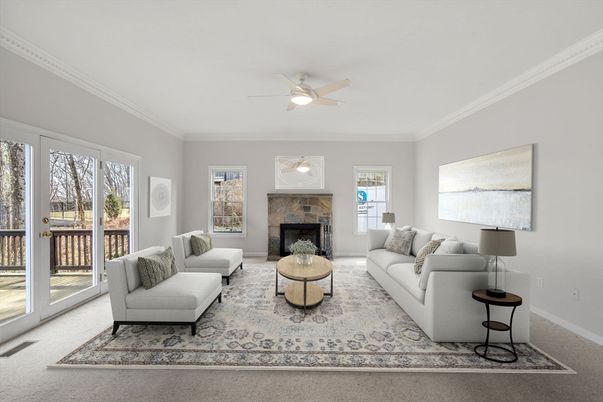 Fireplace, Interior, Living room