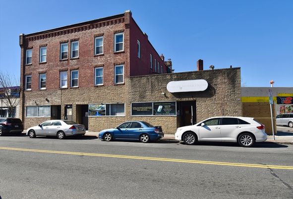 Exterior, Facade, Brick Facade, Condo Building