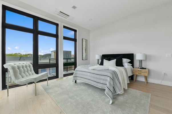 Bedroom, Interior, Water, Wood Texture Flooring