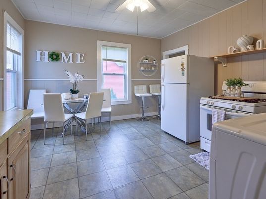 Dining room, Interior, Kitchen