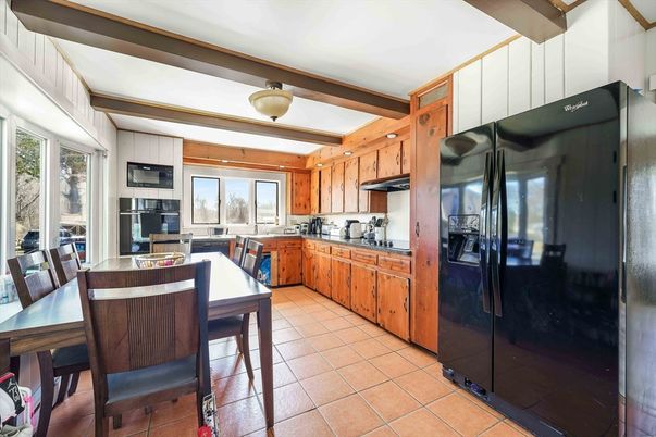 Dining room, Interior, Kitchen, Wooden Beams