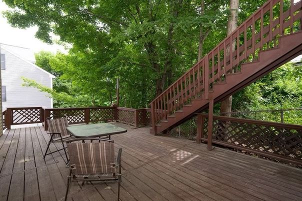Exterior, Wood Texture Flooring