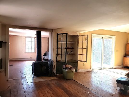 Fireplace, Interior, Wood Texture Flooring