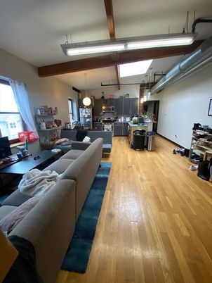 Dining room, Interior, Kitchen, Living room, Pendant Lights, Wood Texture Flooring