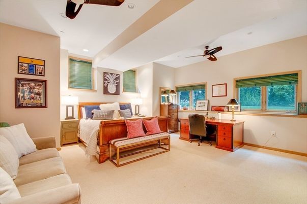 Bedroom, Home Office, Interior, Recessed Lighting