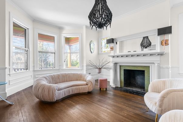 Fireplace, Interior, Wood Texture Flooring