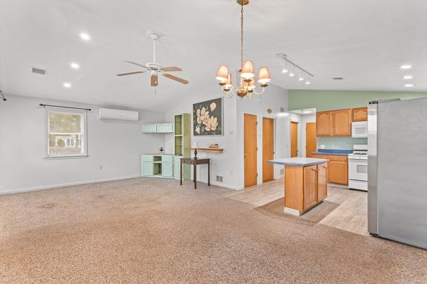 Chandelier, Interior, Kitchen, Recessed Lighting