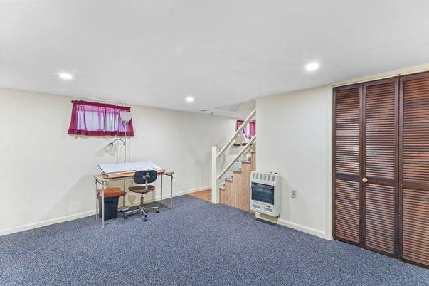 Home Office, Interior, Recessed Lighting