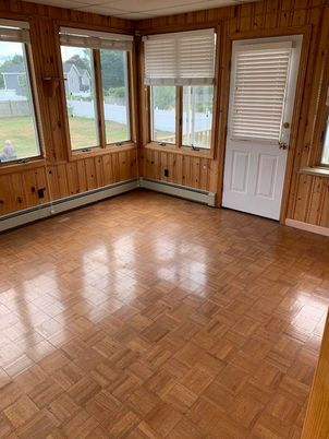 Empty room, Interior, Wood Texture Flooring, Wooden Walls
