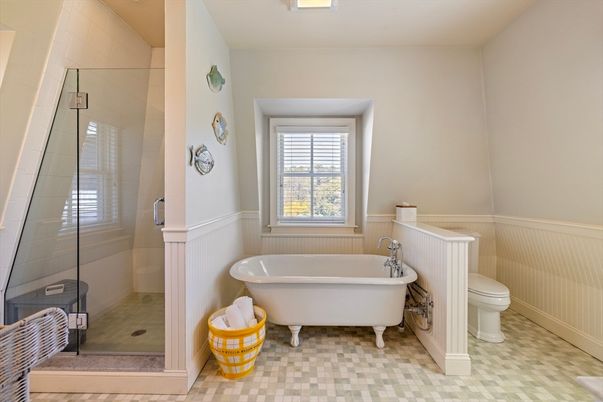 Bathroom, Free Standing Baths, Glass Shower, Interior