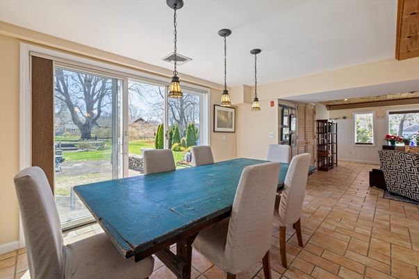 Dining room, Interior, Pendant Lights