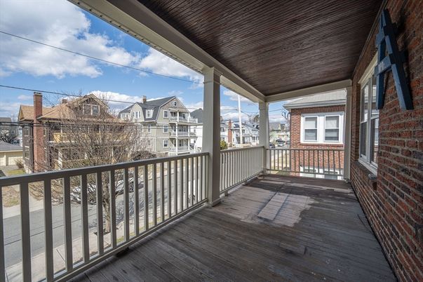 Exterior, Wood Texture Flooring