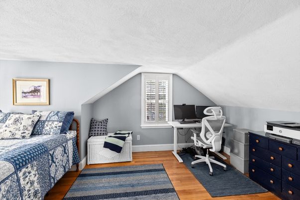 Home Office, Interior, Wood Texture Flooring
