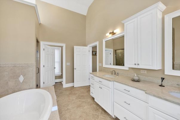 Bathroom, Dual Sink Vanities, Free Standing Baths, Interior