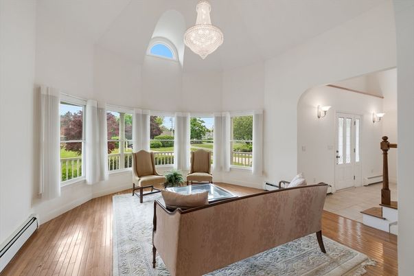 Chandelier, Interior, Living room, Wood Texture Flooring