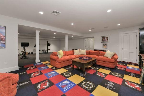 Fitness Equipment, Interior, Living room, Recessed Lighting