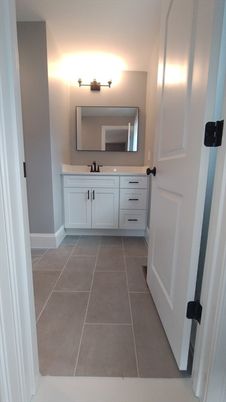 Bathroom, Dual Sink Vanities, Interior
