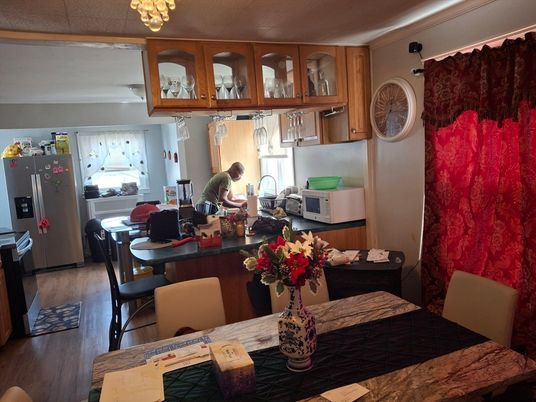 Dining room, Interior, Kitchen, Wood Texture Flooring