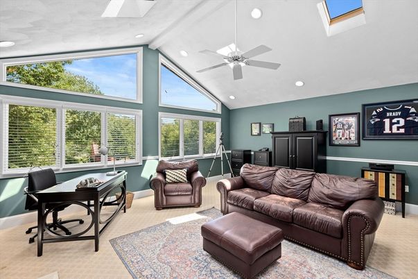 Home Office, Interior, Living room, Recessed Lighting