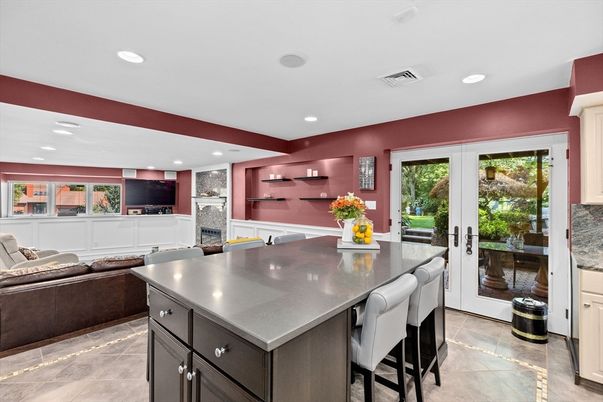 Interior, Kitchen, Living room, Recessed Lighting