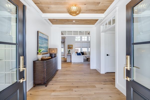 Interior, Living room, Wooden Ceilings, Wood Texture Flooring