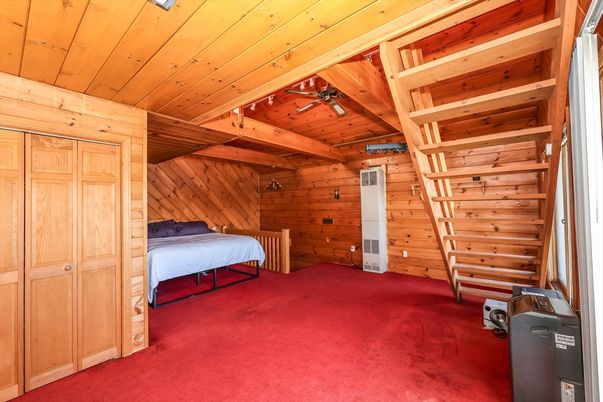 Bedroom, Interior, Wooden Beams, Wooden Ceilings, Wooden Walls