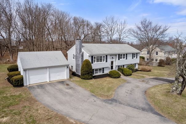 Attached, Backyard, Detached Garage, Exterior, Facade, Cape Cod