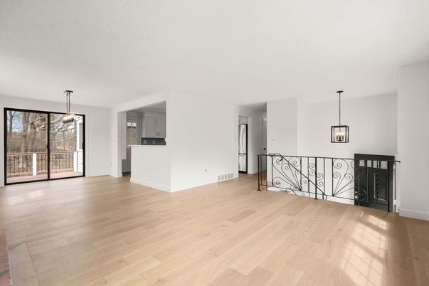 Interior, Pendant Lights, Wood Texture Flooring