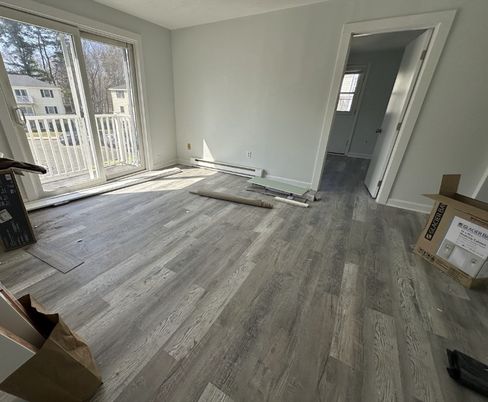 Empty room, Interior, Wood Texture Flooring