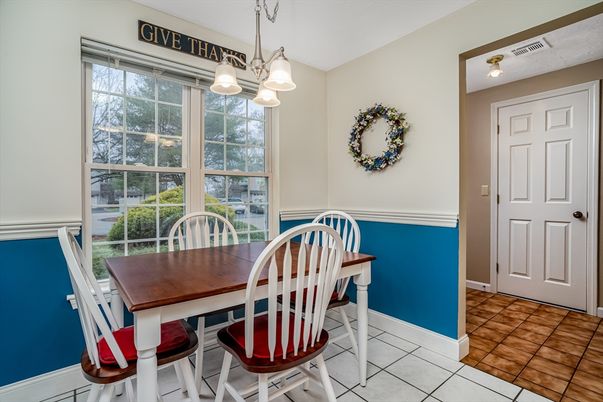 Dining room, Interior, Pendant Lights