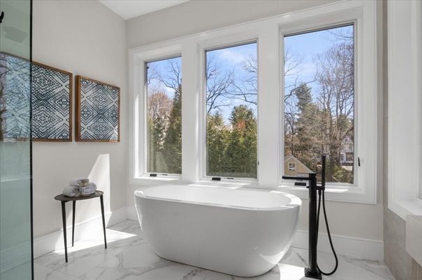 Bathroom, Free Standing Baths, Interior, Marble
