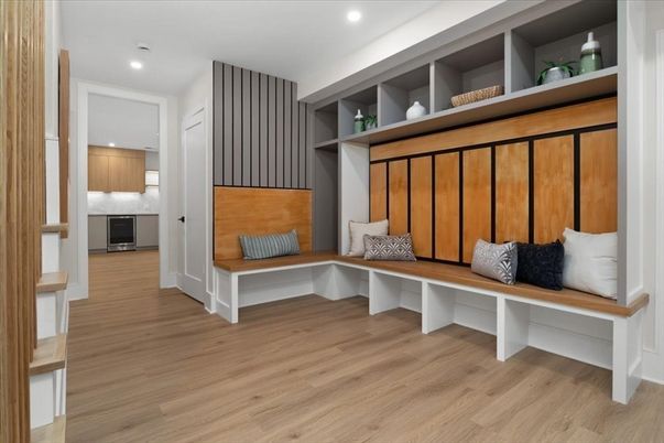 Interior, Recessed Lighting, Wood Texture Flooring