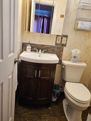 Bathroom, Interior, Marble Walls