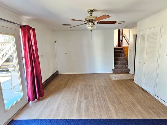 Empty room, Interior, Wood Texture Flooring