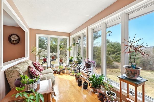 Interior, Living room, Sun Room, Wood Texture Flooring