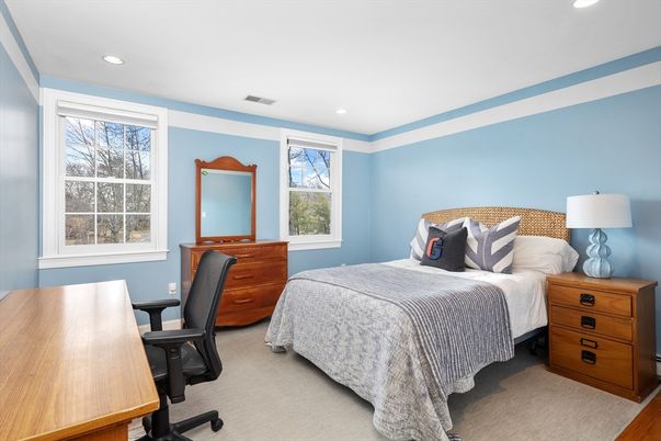Bedroom, Home Office, Interior, Recessed Lighting