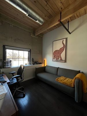 Home Office, Interior, Wooden Beams, Wooden Ceilings, Wood Texture Flooring